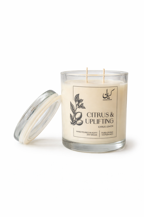 Citrus Lemon Scented Candle