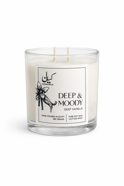 Deep Vanilla Scented Candle