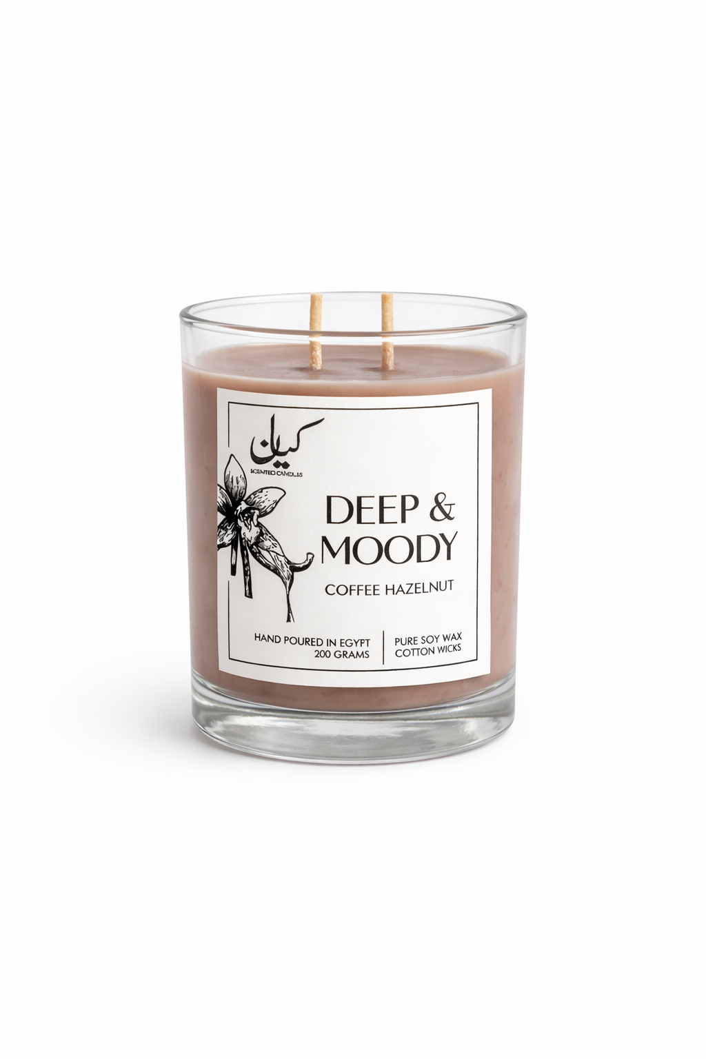 Coffee Hazelnut Scented Candle