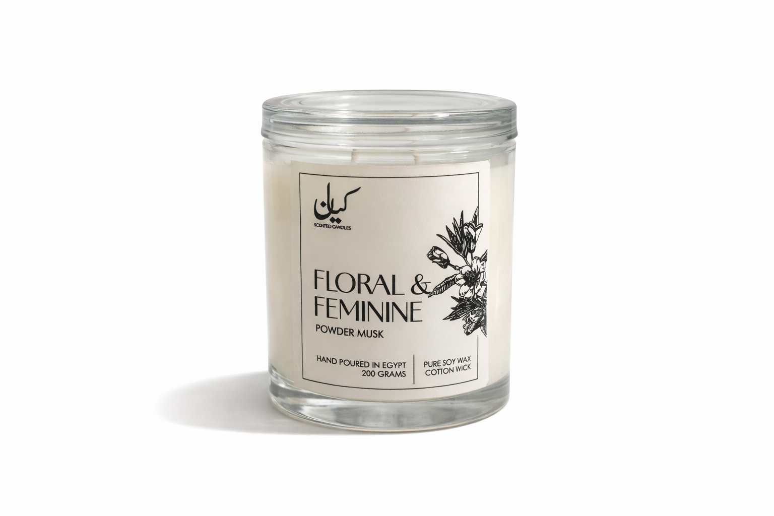 Powder Musk Scented Candle