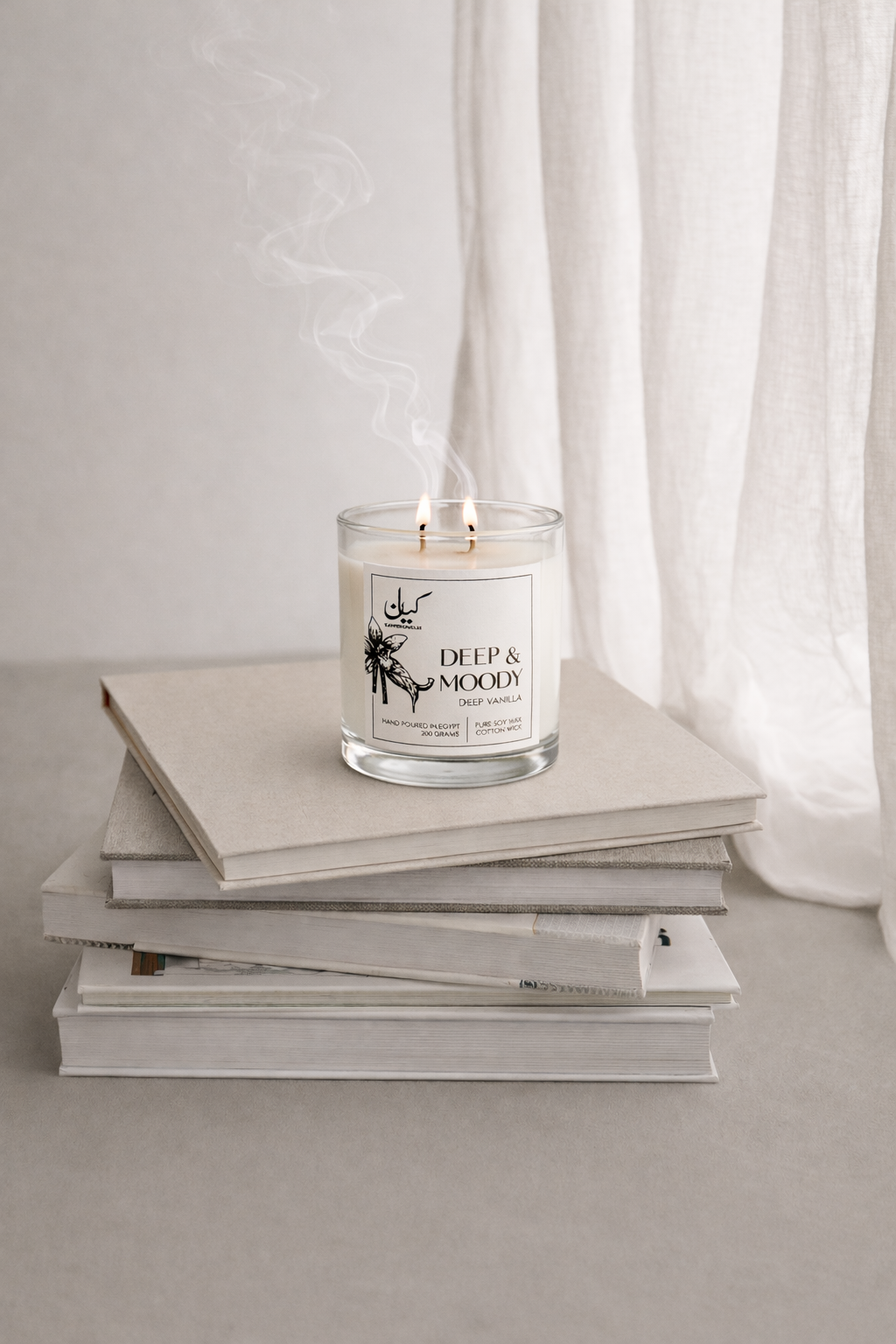 Deep Vanilla Scented Candle