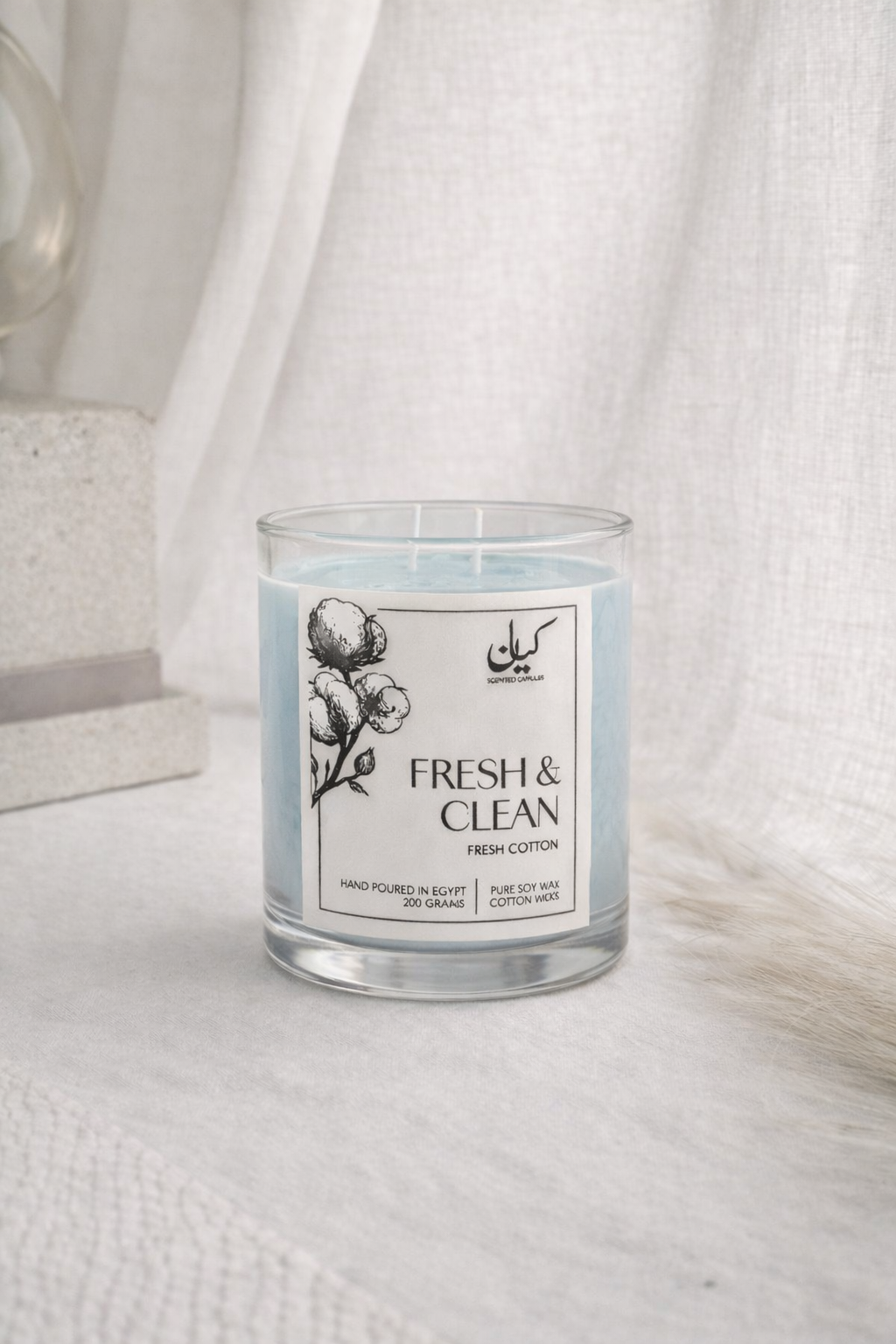 Fresh Cotton Scented Candle
