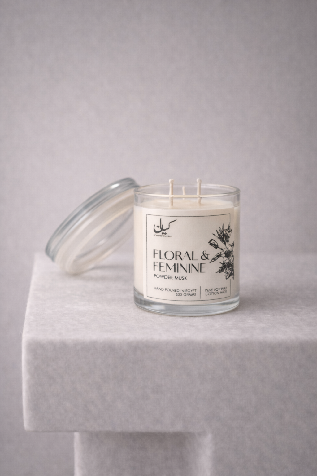 Powder Musk Scented Candle